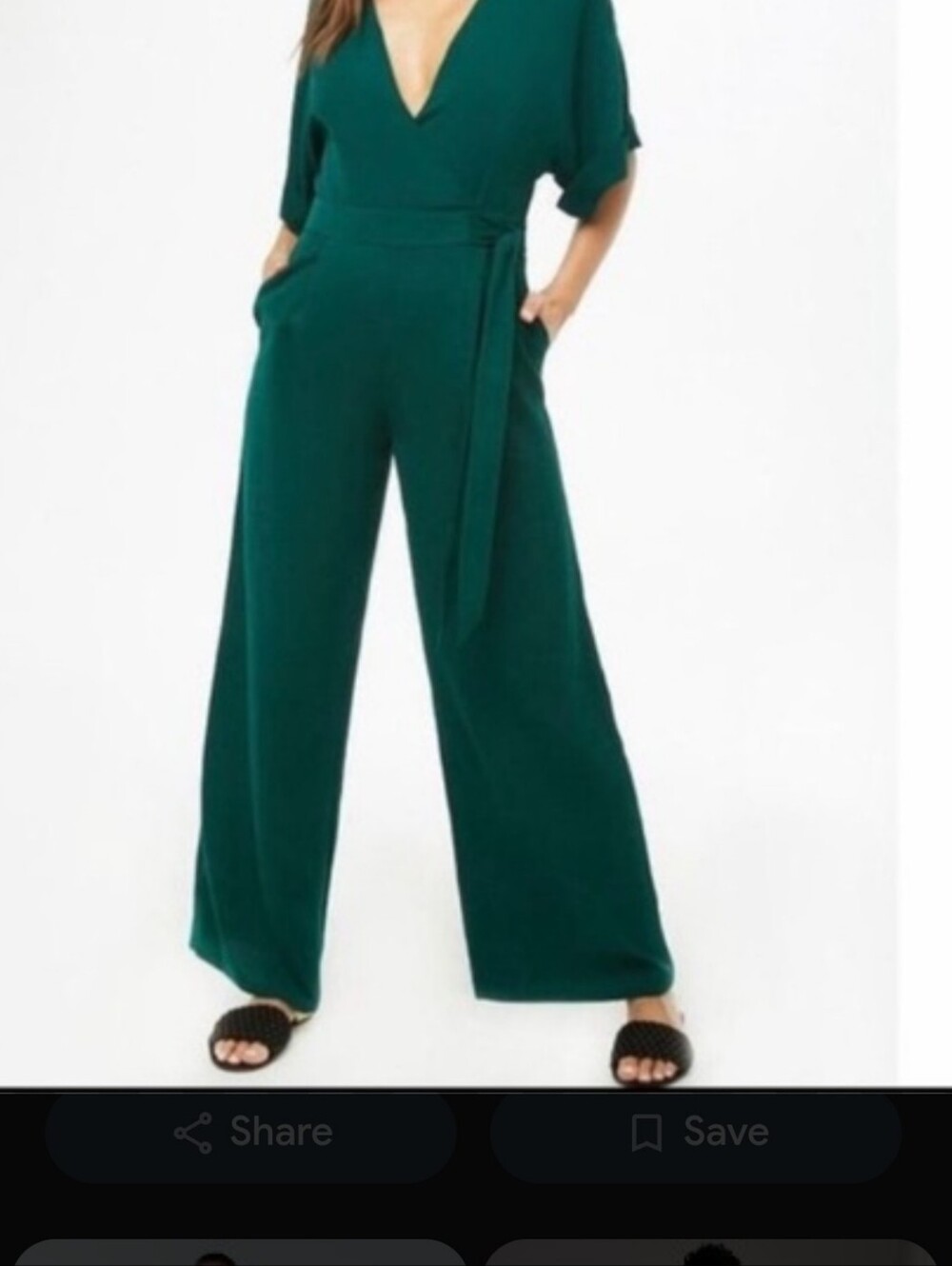 Elegant green Jumpsuit